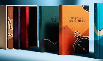'A limited edition set of the books of British travel writer and novelist Bruce Chatwin, featuring new covers designed by Burberry 

Discover more gifts for Spring/Summer 2015 http://brby.co/2y9'