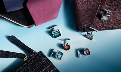 'Silk ties, check cufflinks and leather accessories cases for men 

Find the perfect Father's Day gift in the Book of Gifts Summer 2015 http://brby.co/2ud'